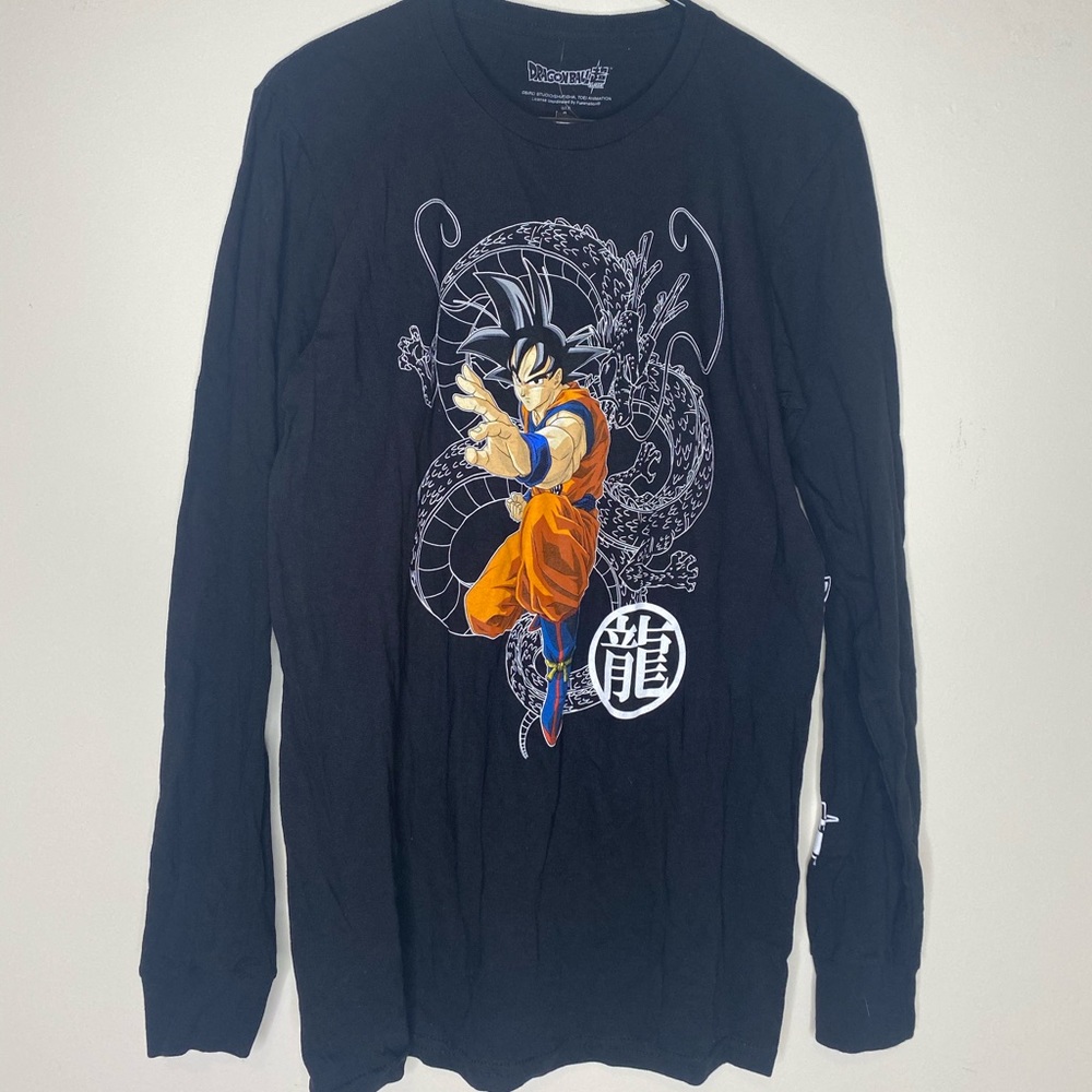 Dragon Ball Super Goku tee t-shirt Black Small NWT